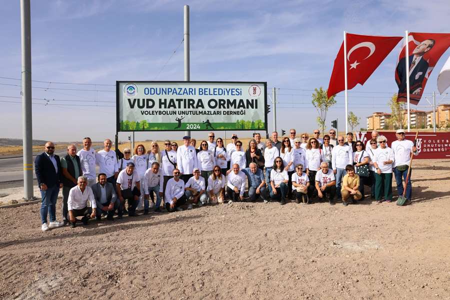 Odunpazarı’na 4 bin 460 m2’lik yeni orman