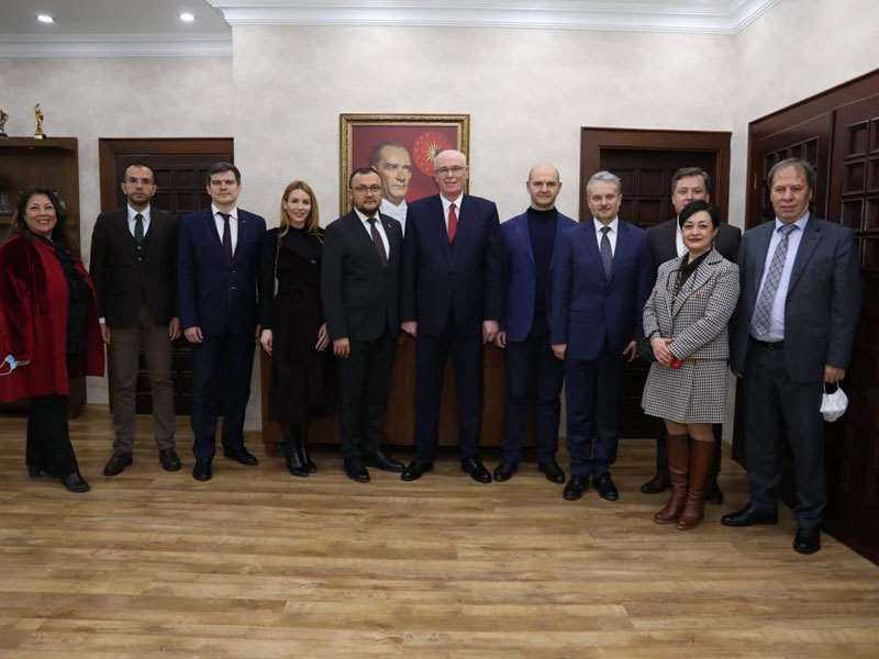 Odunpazarı’na Ukrayna’dan kardeş ziyareti