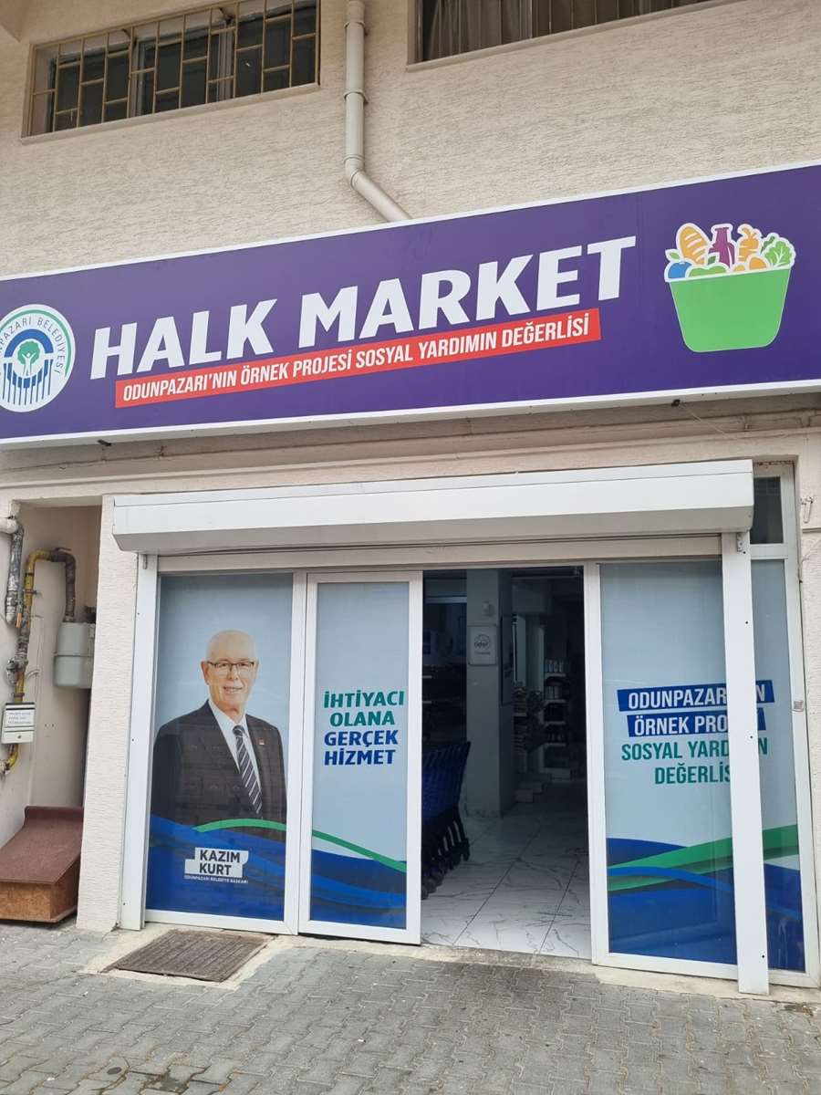 Odunpazarı’nda Halk Market İçin Yeni Dijital Sistem
