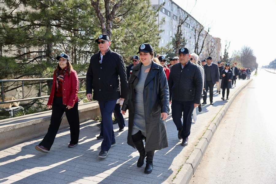 Odunpazarı’nda “işe yürüyerek” farkındalık