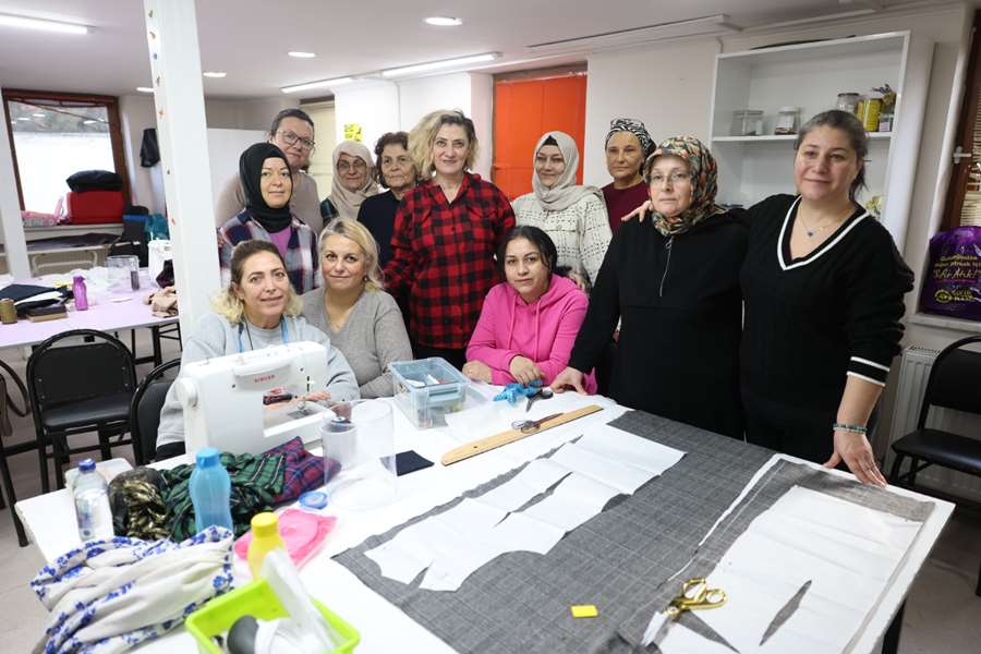 Odunpazarı’nda kadınlar üreterek güçleniyor