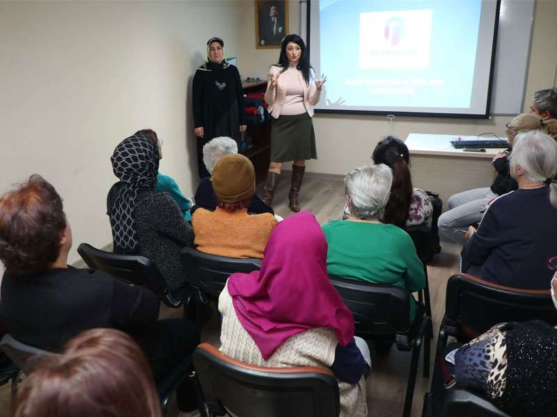 Odunpazarı’nda kadınlara yönelik iklim değişikliği seminerleri