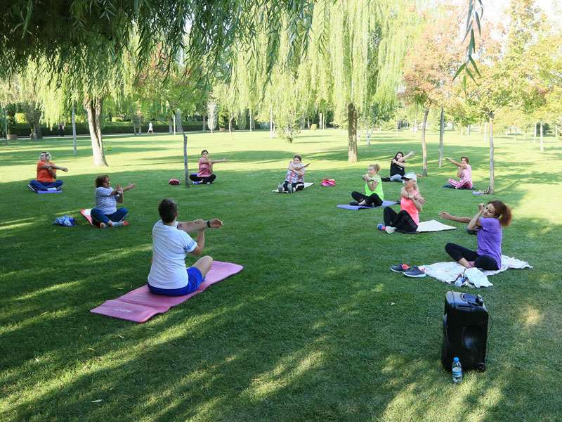Odunpazarı’nda parklarda sabah sporu başlıyor