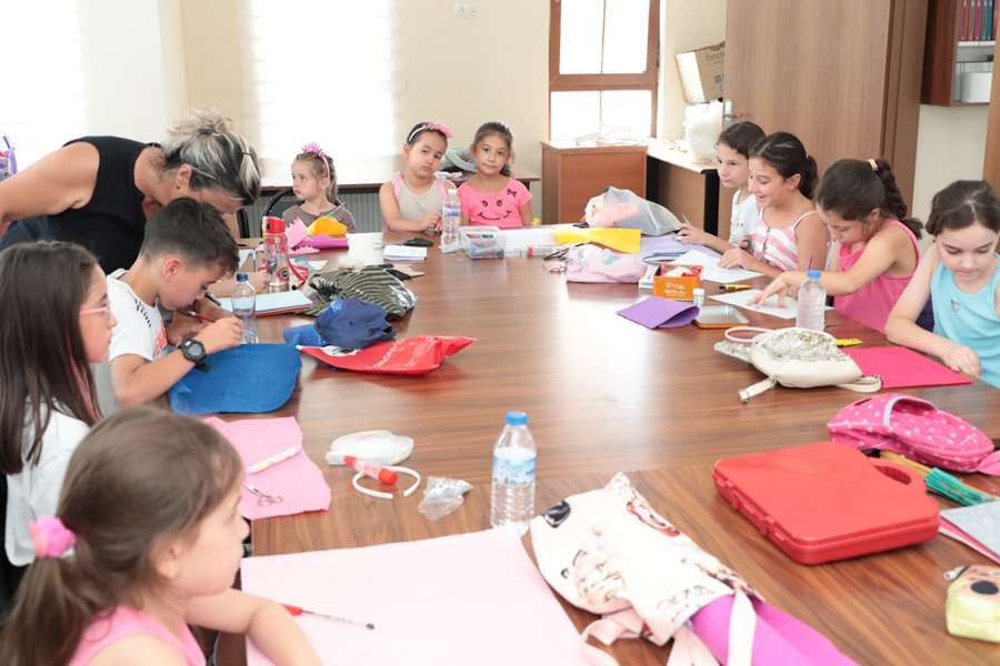 Odunpazarı’nda Yaz Atölyeleri ile çocuklar hem eğleniyor hem de öğreniyor