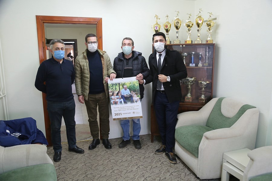 Odunpazarı’ndan engelli derneklerine ziyaret