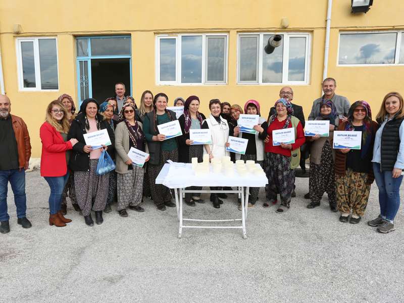 Odunpazarı’ndan kadınlara ‘Süt Hijyeni ve Peynir Yapımı’ eğitimi