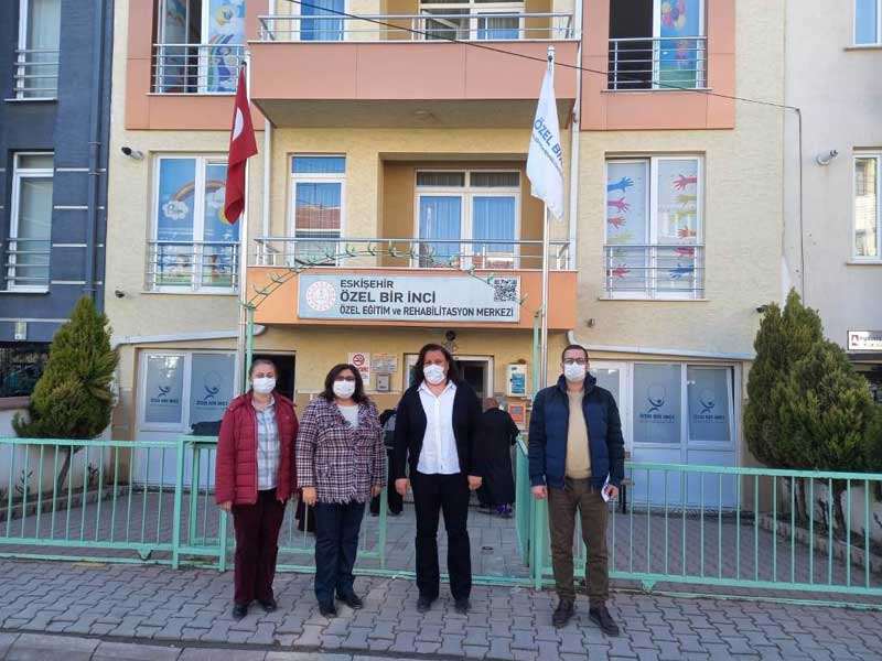 Odunpazarı’ndan rehabilitasyon merkezlerine ziyaret