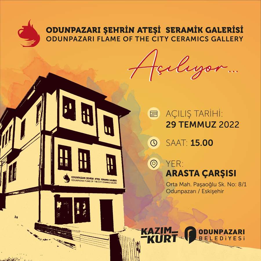 ODUNPAZARI ŞEHRİN ATEŞİ SERAMİK GALERİSİ