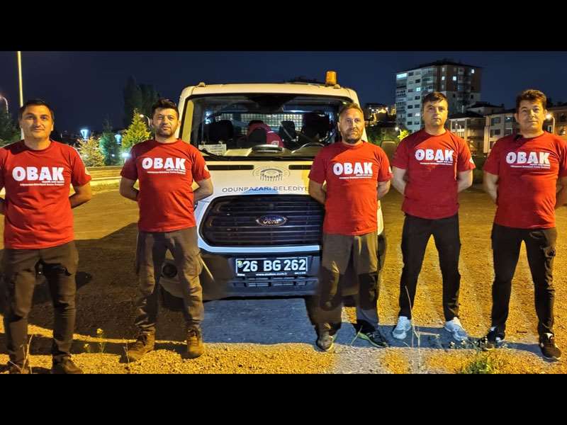 Odunpazarı yangın bölgesinde
