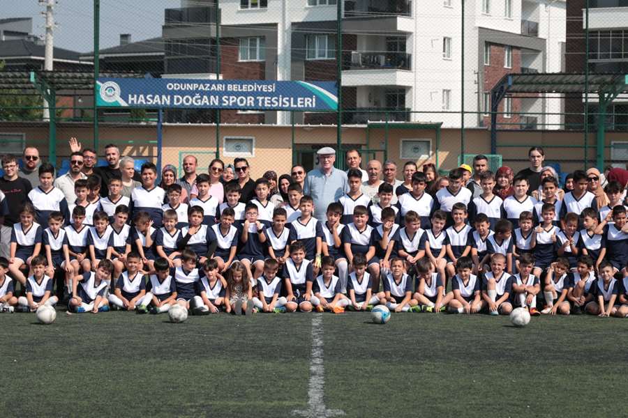 Odunpazarı Yaz Spor Okulları için coşkulu açılış töreni