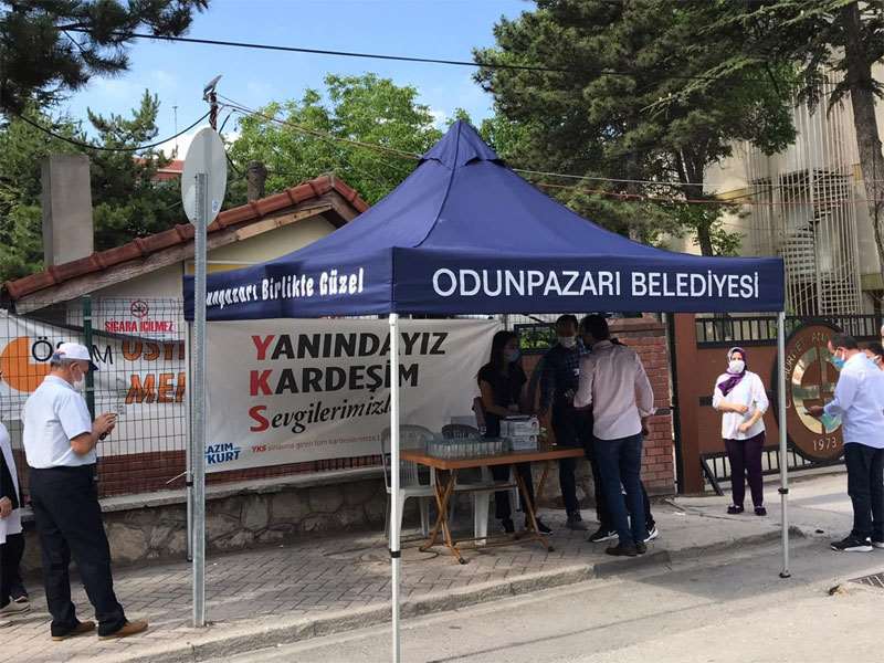 Odunpazarı YKS’de öğrencilerin yanındaydı