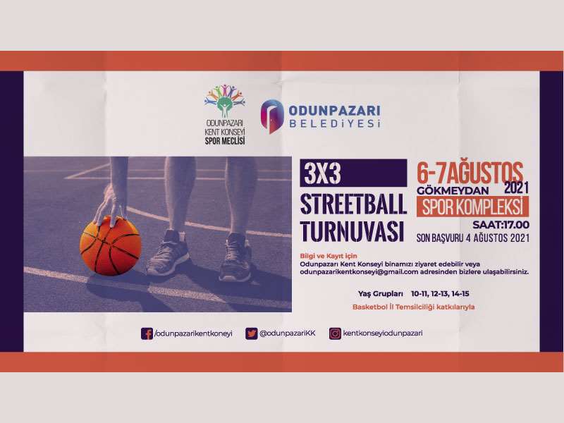 Odunpazarı'nda Sokak Basketbolu Turnuvası başlıyor