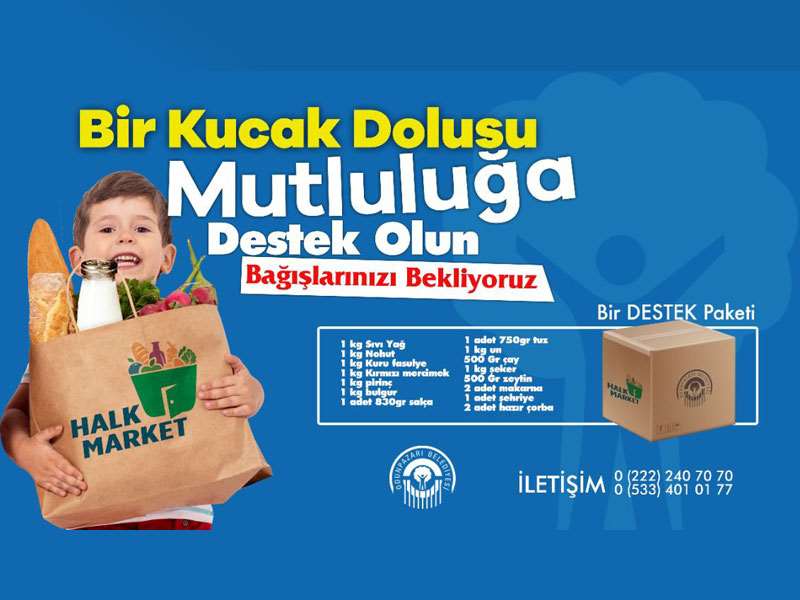 Sen de bir kucak dolusu mutluluğa destek ol!