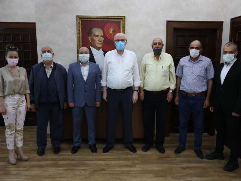 Sücaaddin Veli Derneği'nden Kazım Kurt'a ziyaret
