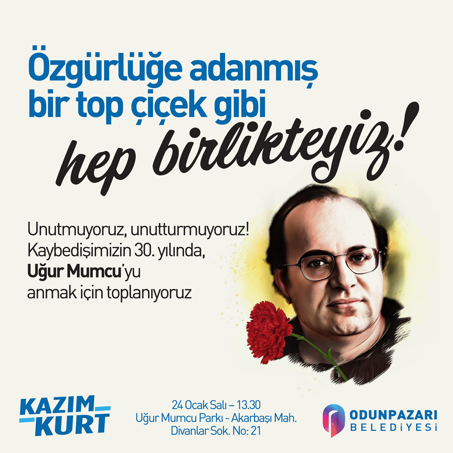 UĞUR MUMCU ANMA PROGRAMI