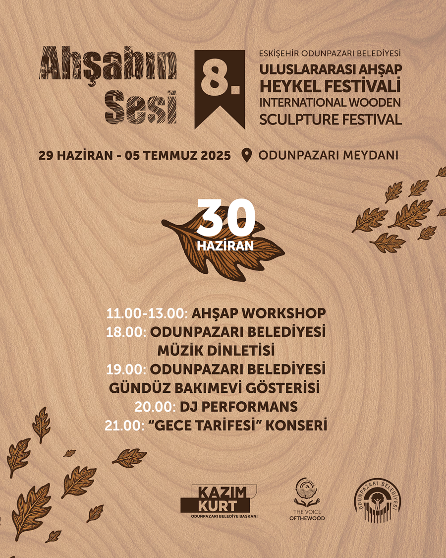 ULUSLARARASI AHŞAP HEYKEL FESTİVALİ 2. GÜN