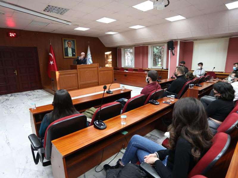 Üniversite kulüpleri Başkan Kurt’u ziyaret etti