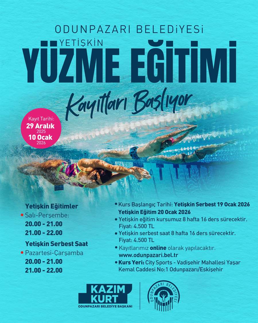 Yetişkin Yüzme Eğitimi Kayıtları