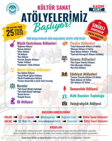 Atölyeler Başvuru Formu