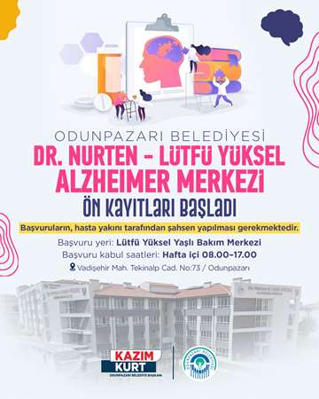 Dr. Nurten-Lütfü Yüksel Alzheimer Merkezi'nde ön kayıtlar başladı