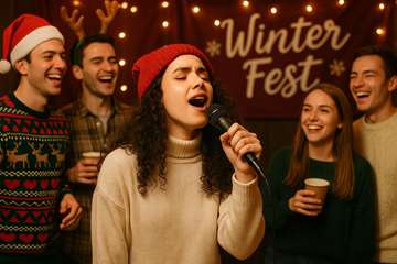 Gençlere sıcacık bir Aralık akşamı: Winter Fest 