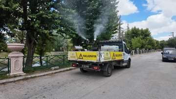 Odunpazarı Belediyesi ilaçlama çalışmaları aralıksız devam ediyor