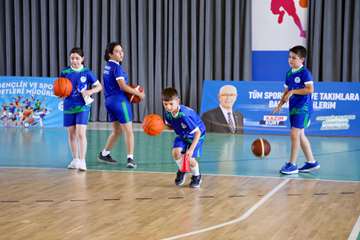 Odunpazarı Belediyesi Kış Dönemi Basketbol Spor Okulu başlıyor Çocuklar basketbolla buluşacak