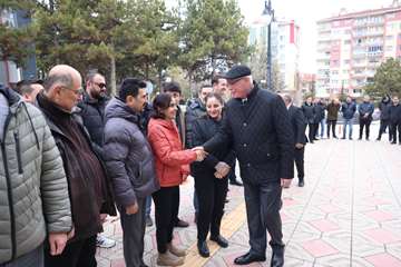 Odunpazarı Belediyesi’nde bayramlaşma: Emek ve barış vurgusu