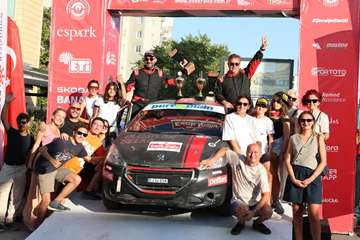 Odunpazarı ESOK Rallisi’nde heyecan sona erdi