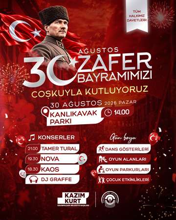 Odunpazarı’nda 30 Ağustos coşkusu Kanlıkavak’a taşınacak