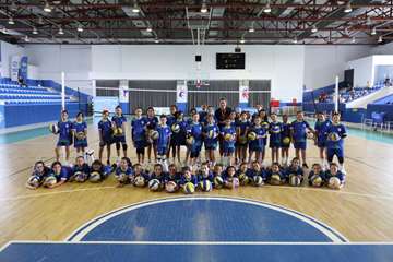 Odunpazarı’nda çocuklar voleybolla buluşuyor