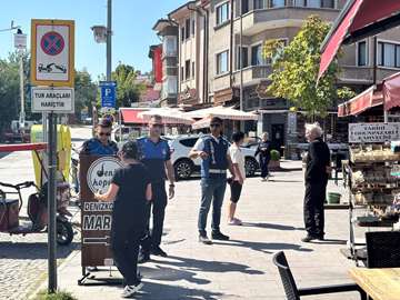 Odunpazarı’nda işgaliye denetimleri sürüyor Yayaların hakkı korunuyor, kaldırım işgallerine geçit verilmiyor