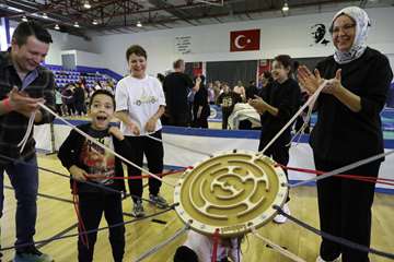 Odunpazarı’nda sömestr tatili aile oyunlarıyla şenlendi