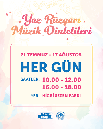 YAZ RÜZGARI MÜZİK DİNLETİLERİ